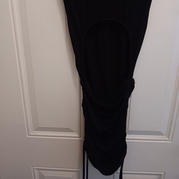 Shein SXY Cut Out Drawstring Side Bodycon Dress - Picture 2 of 2